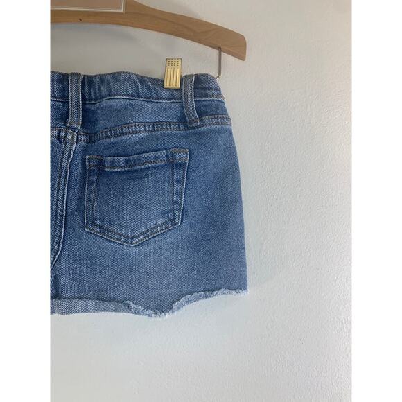 ART CLASS Girl’s Adjustable Waist Distressed Jean Shorts / Size: 6-6X - Picture 8 of 8